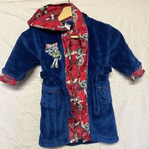 ✨ Disney Pixar Toy Story Buzz Lightyear Hooded Robe – Size 2 ✨